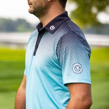 Load image into Gallery viewer, Teal Fade with Black Dots