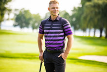 Load image into Gallery viewer, Gradient with Purple Fading Stripes