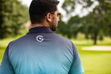 Load image into Gallery viewer, Teal Fade with Black Dots